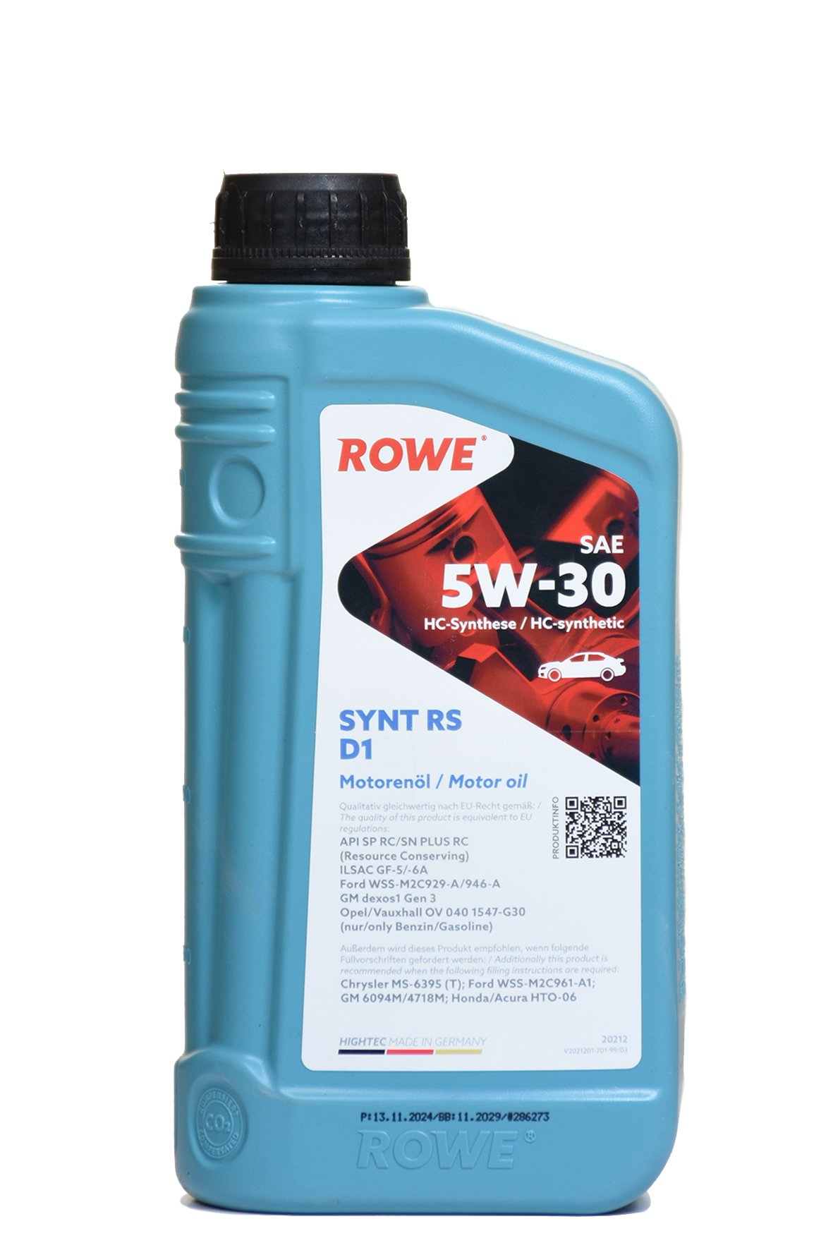 ROWE HIGHTEC SYNT RS D1 SAE 5W-30