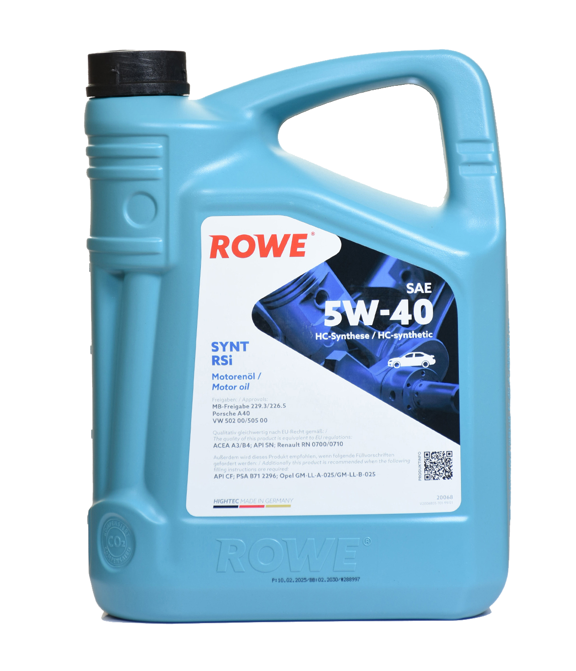 ROWE HIGHTEC SYNT RSi SAE 5W-40